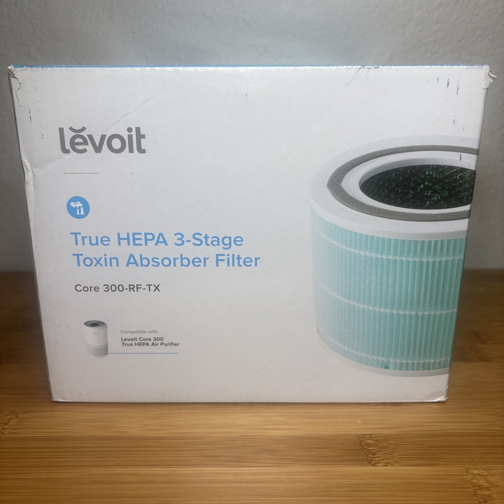 Levoit HEACAFLVNUS0015 True HEPA 3-Stage Toxin Absorber Filter - Green R2